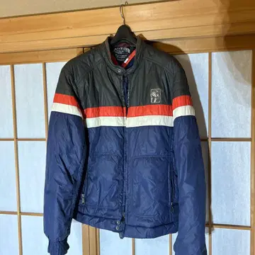 구제 의류 1990년 타미힐피거 스트라이프 디자인 나일론 자켓