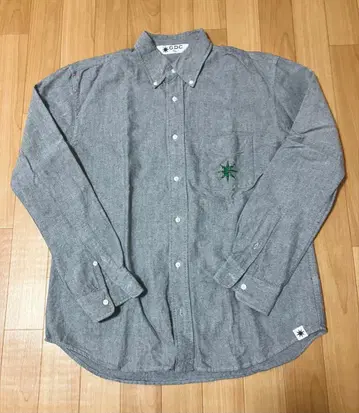 GDC 옥스퍼드 셔츠 그레이 M 사이즈 상당