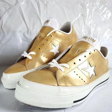 상태 양호 일본제 CONVERSE ONESTAR 와스타 브론즈 골드