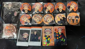 주술회전 요미우리랜드 이타도리 유우지 캔뱃지 클리어 카드 아크릴 스탠드