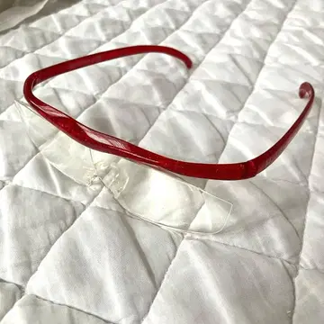 Hazuki 루페 1.6X 빨간색 돋보기