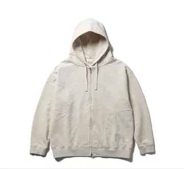 스노우피크 집업 후드티 오트밀