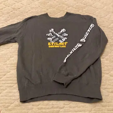 EVILACT ONEWAY LIFE BONE 맨투맨