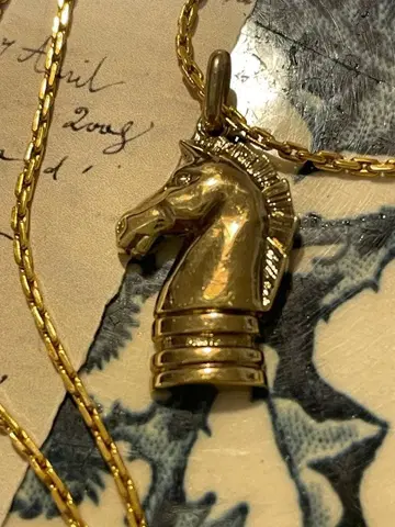 빈티지 목걸이 말