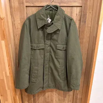 밀리터리 자켓 턱끈 알루미늄 지퍼