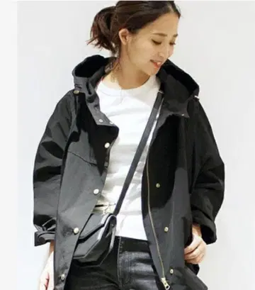 Deuxieme Classe C/N 후드 블루종