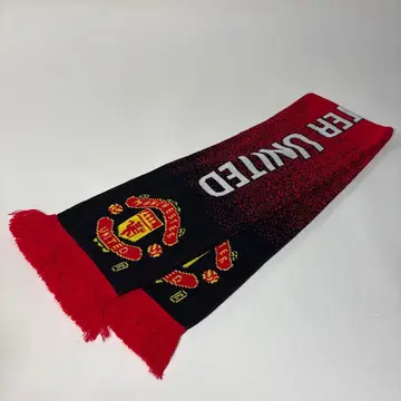 새상품 미사용 맨체스터 유나이티드 축구 머플러 현지 구매