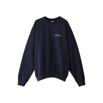 SPORTY&RICH 트레이닝복 맨투맨 풀오버 네이비 구제 의류