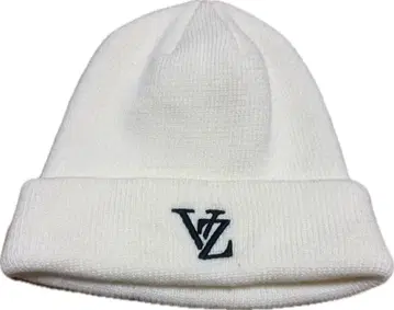 VARZAR 바자르 니트 모자 비니 화이트