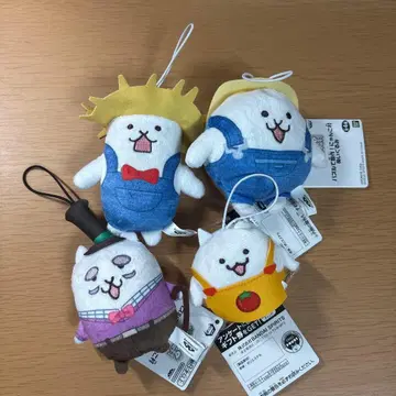 퍼즐로 풍작! 냥코 마을 봉제 인형 마스코트 전 4종