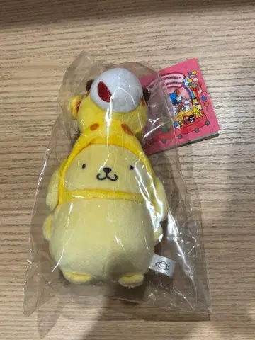 산리오 타베코 동물 인형옷 마스코트 폼폼푸딩