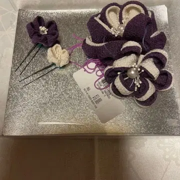 일본 의류 머리 장식 핀 장식 성인식 졸업식 설날 축제