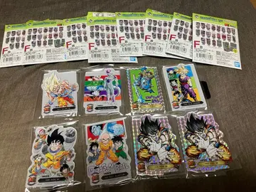 드래곤볼 제일복권 40th 그 첫 번째 F상 아크릴 스탠드 8개 세트