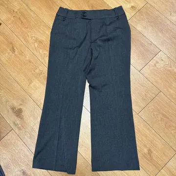 여성용 팬츠 블랙