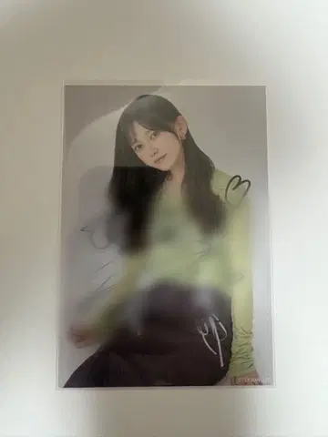 이케다 에이사 친필 브로마이드