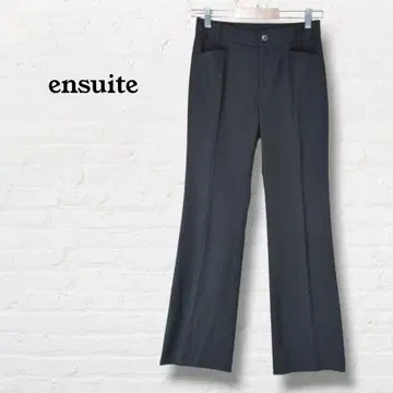 엔스위트 캐주얼 팬츠 [ 1 ] 블랙