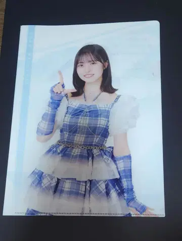 히나타자카46 제일복권 A4 클리어 파일 케이블 클립 쇼겐지 요코