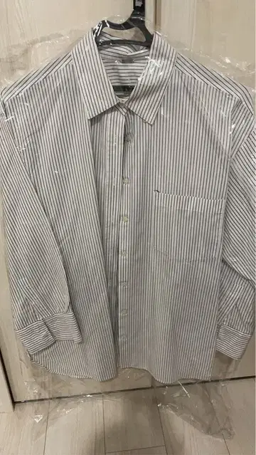 미라 오웬 스트라이프 긴팔 셔츠