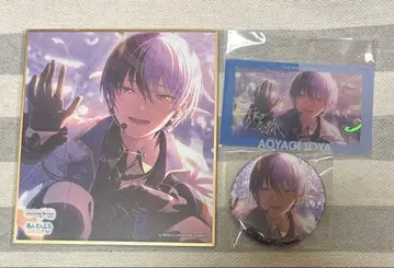 프로세카 아오야기 토야 앙스타 콜라보 캔뱃지, 색지, 에피 카세트
