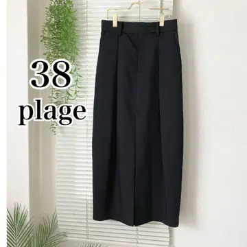 [ 2024SS ] Plage [ R'IAM ] 볼륨 스커트 38 블랙