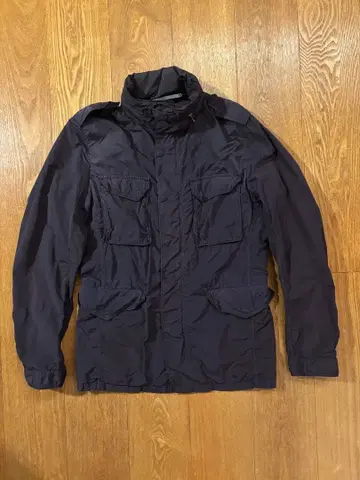 [ 투모로우랜드 ] 네이비 밀리터리 자켓