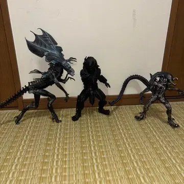 에이리언 피규어 블랙 액션 피규어