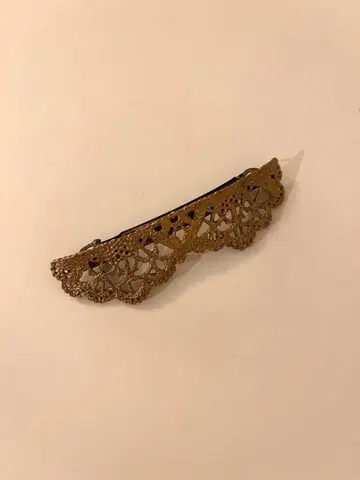 엠수르 놋쇠 레이스 머리핀 헤어 액세서리 핑 클립
