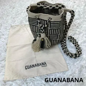 GUANABANA 그라나바나 숄더백 프린지 복조리 기하학 패턴