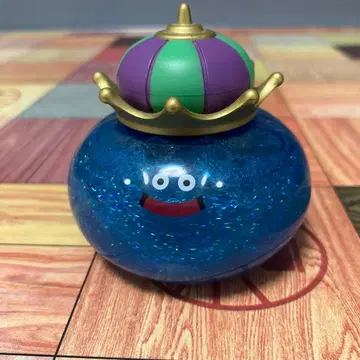 드래곤 퀘스트 빅 클리어 피규어 킹 슬라임 반짝이 라메 있음