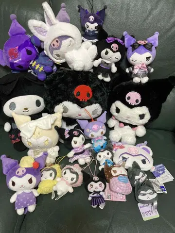 쿠로미 봉제 인형 모음