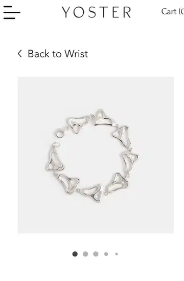 YOSTER 실버 925 팔찌