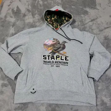 STAPLE 그레이 후디 XL 새상품급