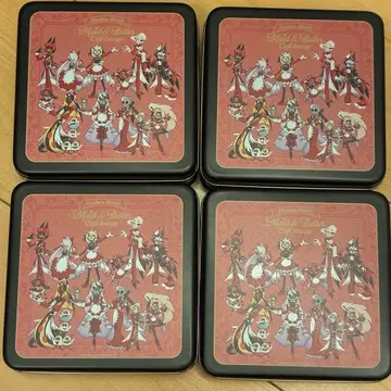 해즈빈 호텔 x 애니메이트 카페 캔 케이스 x 4개입