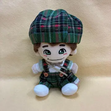 치비 누이 의류 누이 의류 그린 x 빨간색 체크 나니와단시