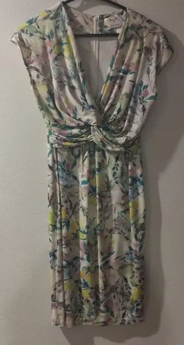 kay Me 플라워 프린트 반팔 원피스