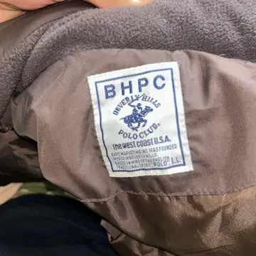 Beverly Hills Polo Club 다운 자켓 브라운