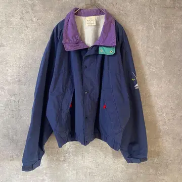 90s 헬리한센 나일론 자켓 집업 범선 자수 L 사이즈