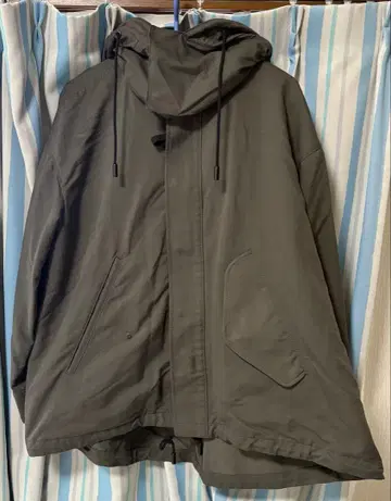 [ 택 있음 ] THE RERACS 그레이 마운틴 파카 사이즈 36