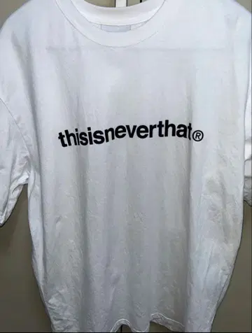 thisisneverthat 화이트 T셔츠 L 사이즈