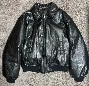 ZARA 페이크 가죽 자켓