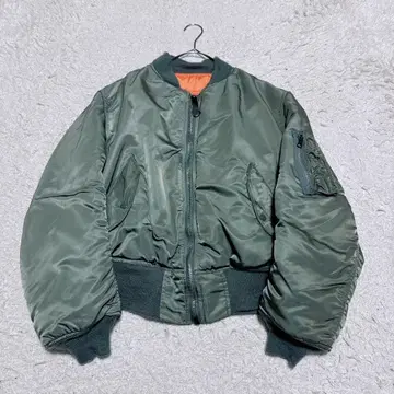 ALPHA INDUSTRIES MA-1 USA제 플라이트 자켓 M