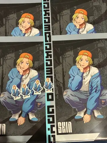 사카모토 데이즈 아사쿠라 신 클리어 파일&스티커 세트