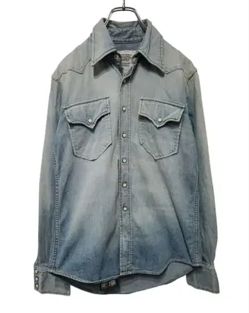 FOB FACTORY 데님 웨스턴 셔츠 일본제 S 사이즈