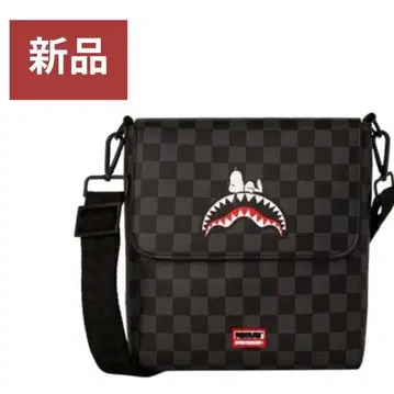 sprayground/스누피 메신저 슬링 숄더백 새상품
