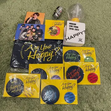 아라시 Are you happy? 투어 굿즈