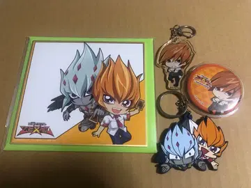 유희왕 ZEXAL 제알 캔뱃지 쥠 스트랩 벡터 신게츠 레이