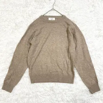 BEAUTY&YOUTH 유나이티드 애로우즈 니트 캐시미어 혼방 크루넥