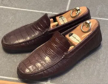 madras 다크 브라운 모카신 신발