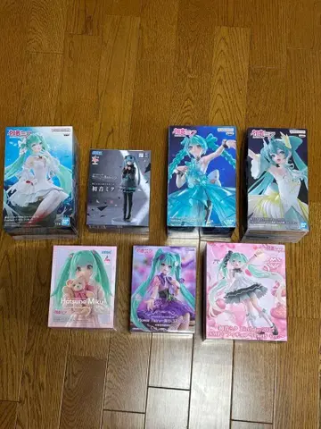 하츠네 미쿠 피규어 7개 세트 미개봉 새상품