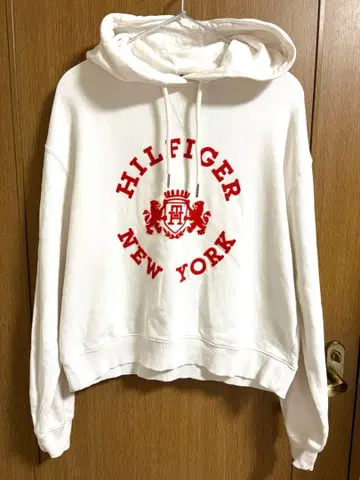 TOMMY HILFIGER 화이트 후드티 S 사이즈